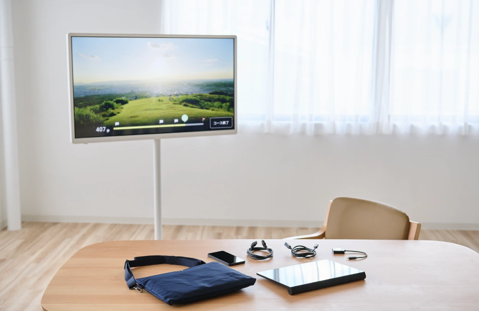 手間のかかる設置工事は不要